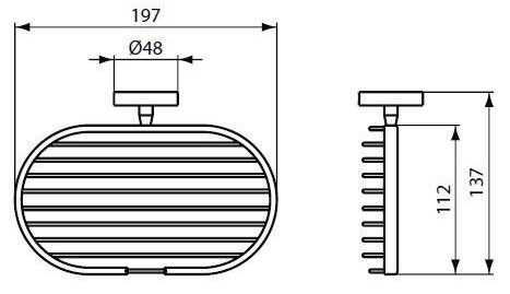 Полка для ванной Ideal Standard IOM, A9112AA