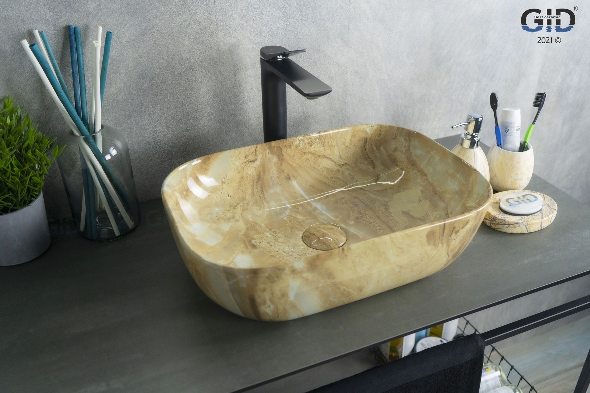 Умывальник Gid MNC548 45.5x32, 54450