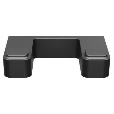 Крючок двойной Ravak 10° TD 100.20 черный, X07P554