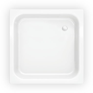 Стальной душевой поддон BLB Sanitana Universal 90x90, CO9012001