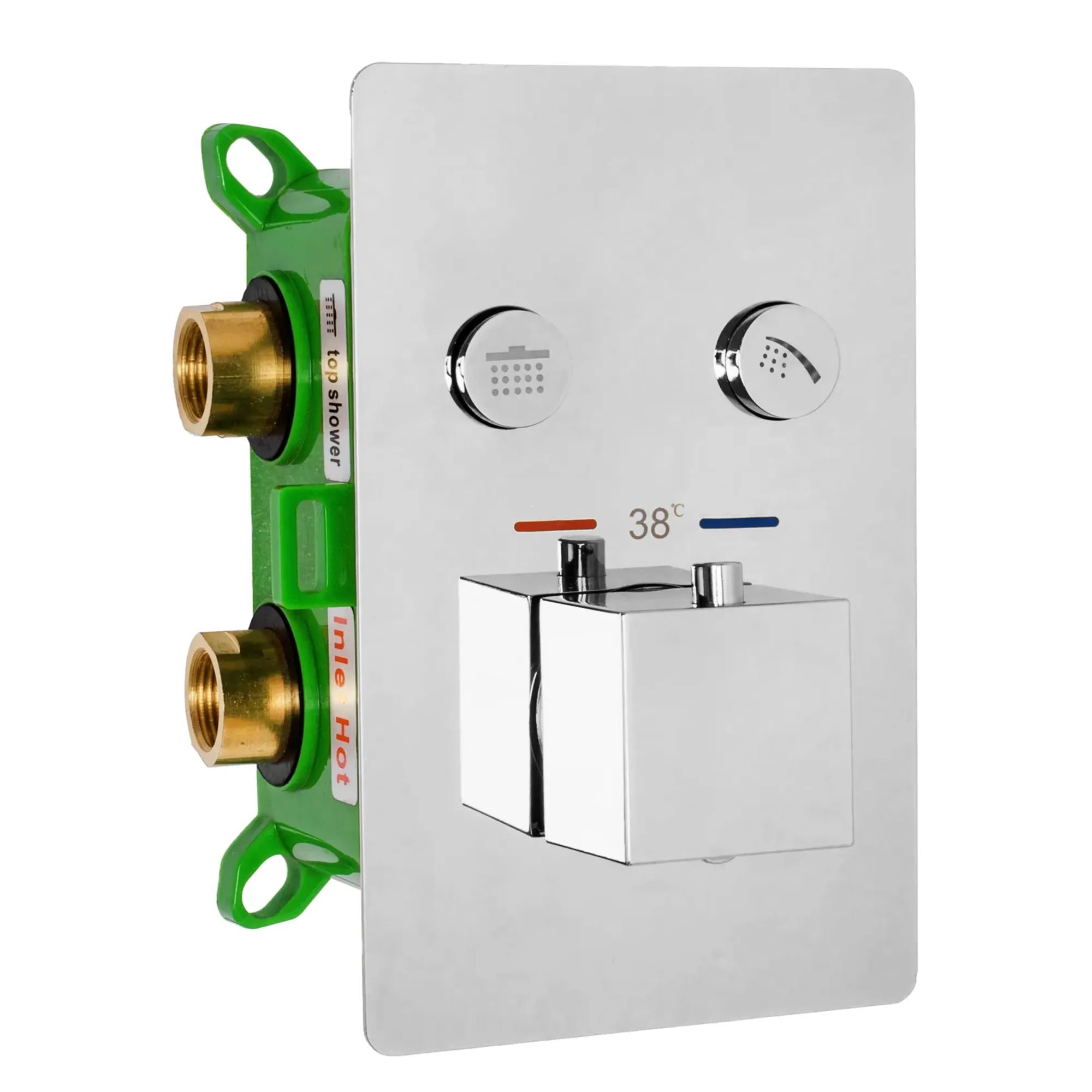 Душевая система Rea Fenix Davis Termostat Chrome, REA-P6356