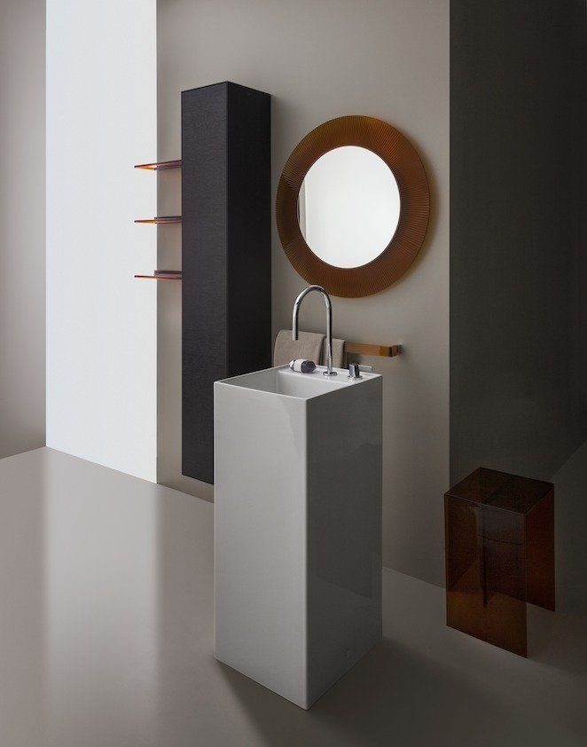 Свободностоящая раковина Laufen Kartell 37,5x43,5, 8.1133.1.000.112.1