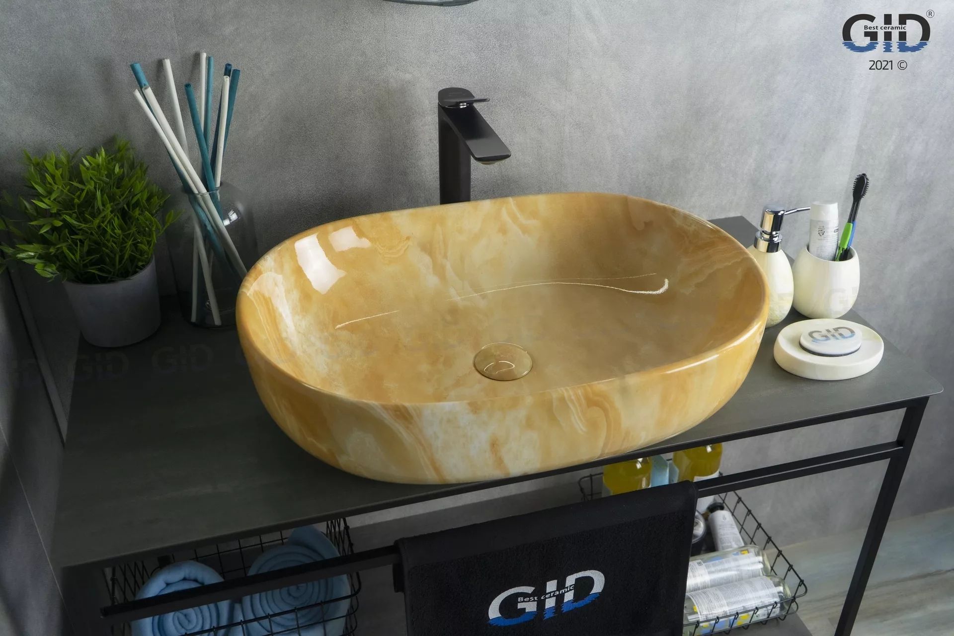 Умывальник Gid MNC171 60x42, 54412