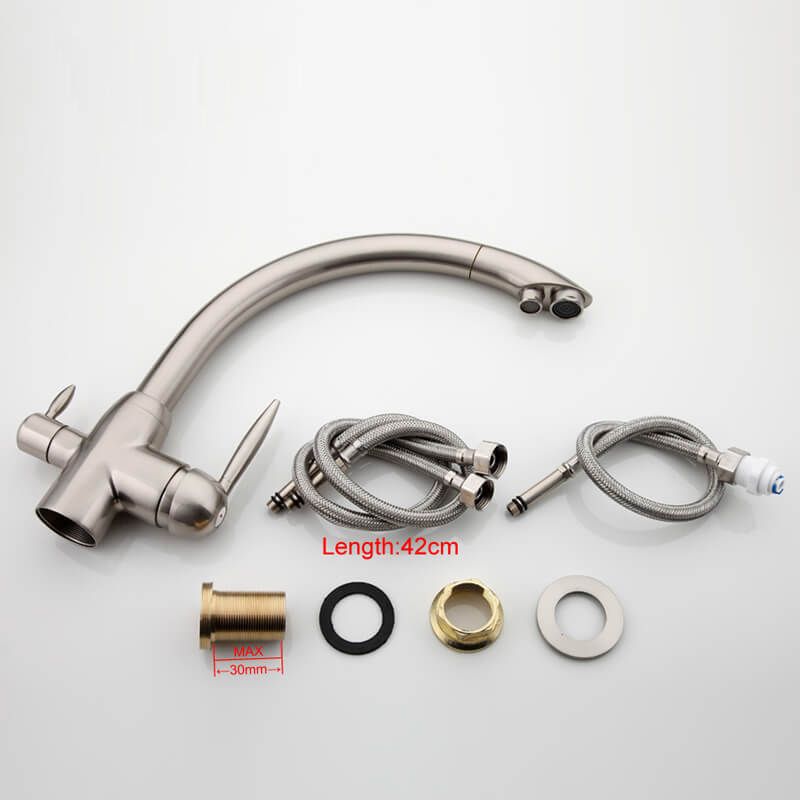 Смеситель для кухни на две воды Frap F4399-5