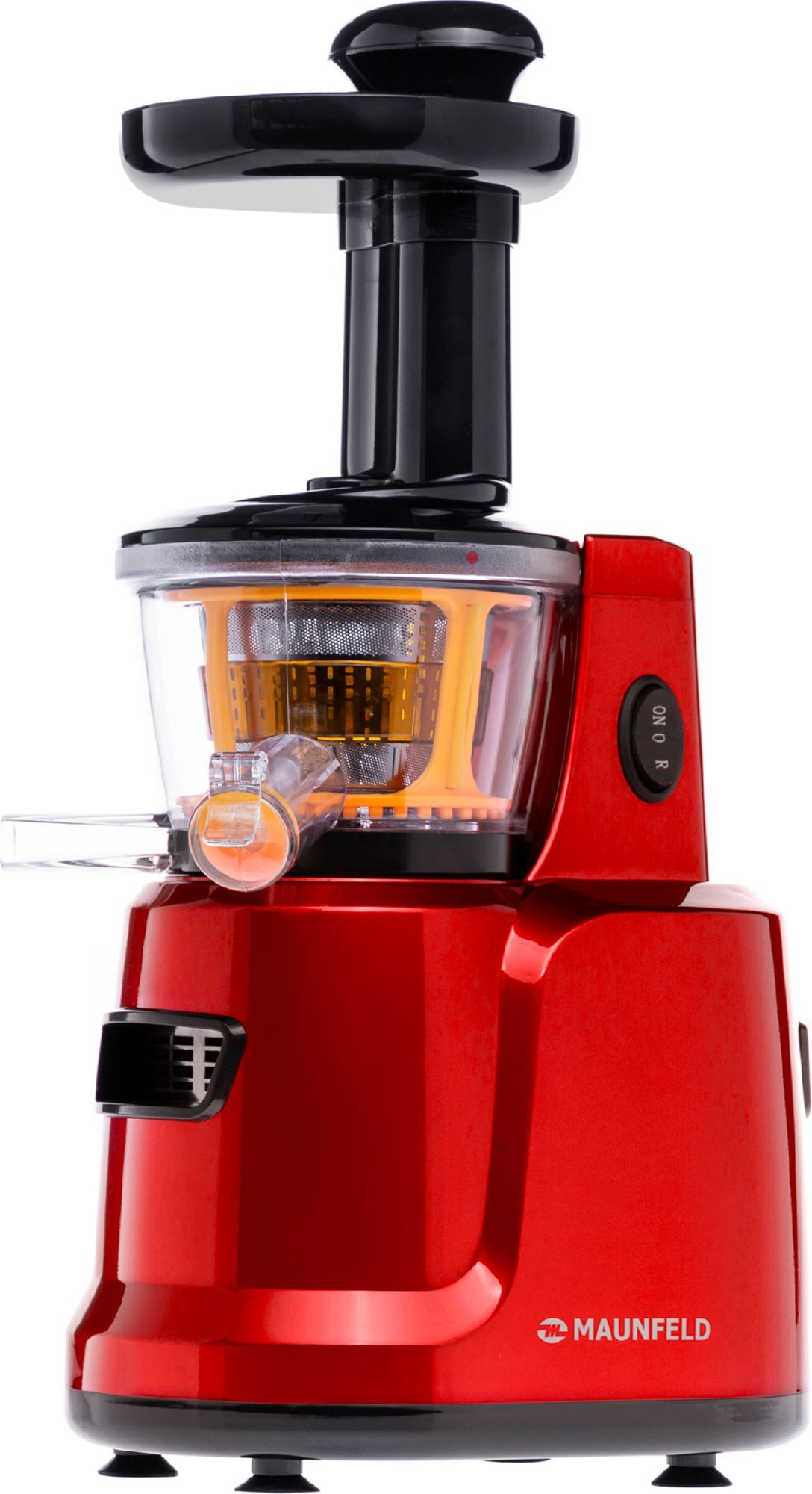 Соковыжималка шнековая Maunfeld вишневый MF-931CH