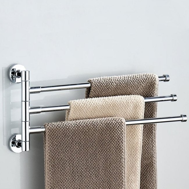 Полотенцедержатель с 3 планками Ledeme L113