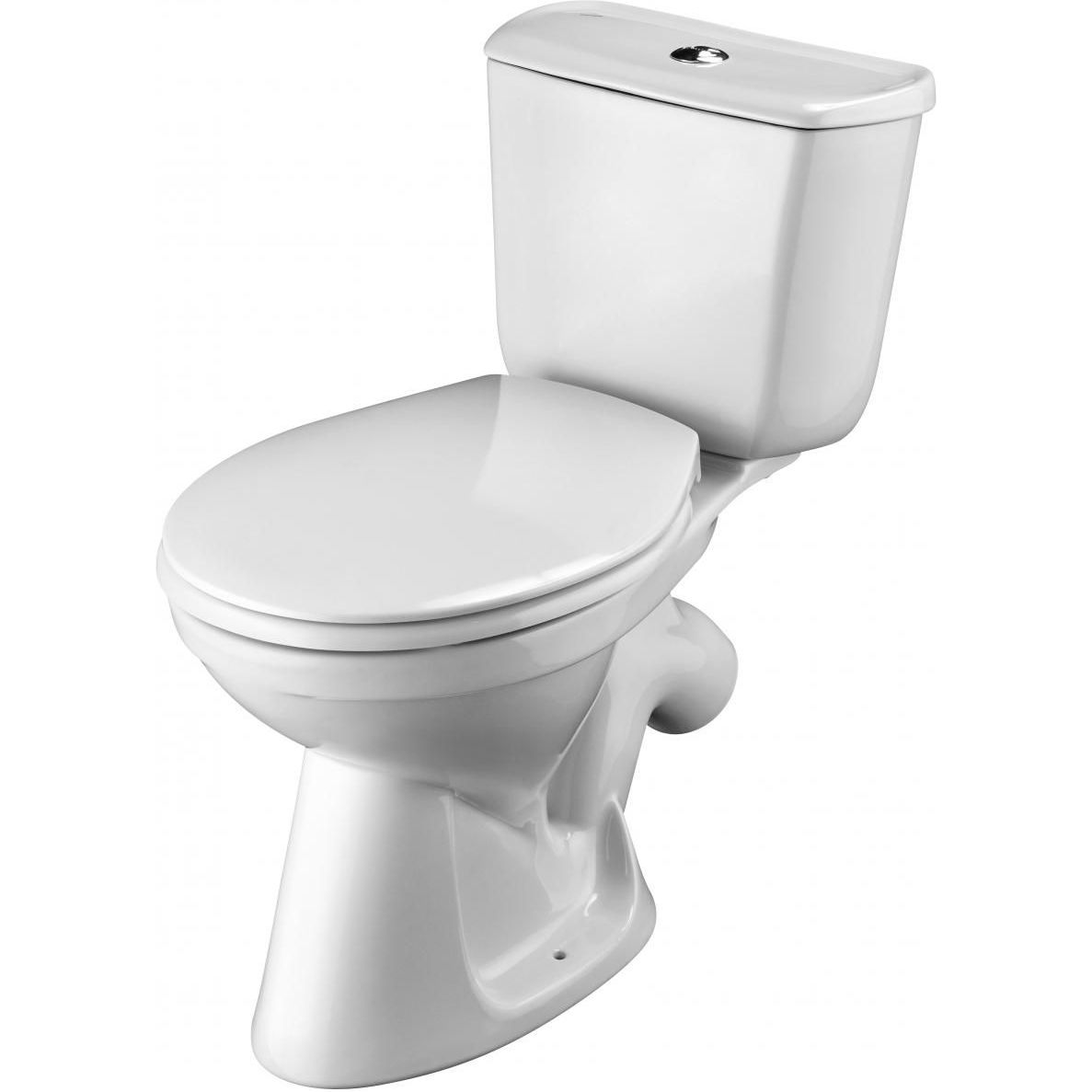 Напольный унитаз Santek Бриз, 2 режима, сиденье дюропласт, 1.WH30.2.138