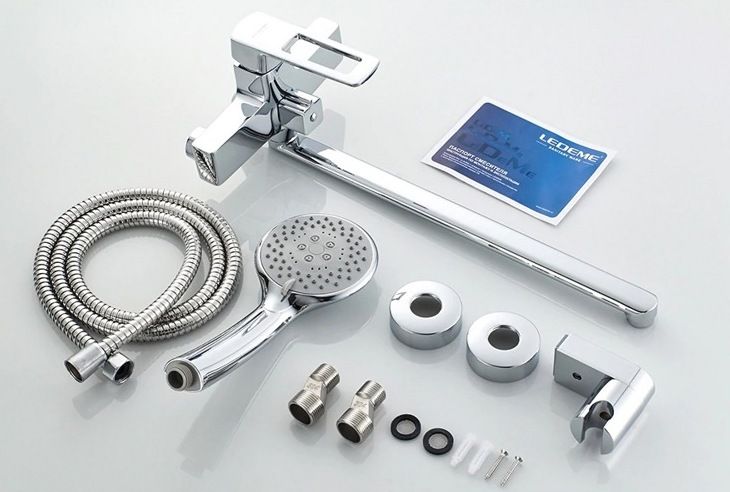 Смеситель для ванны Ledeme L2267