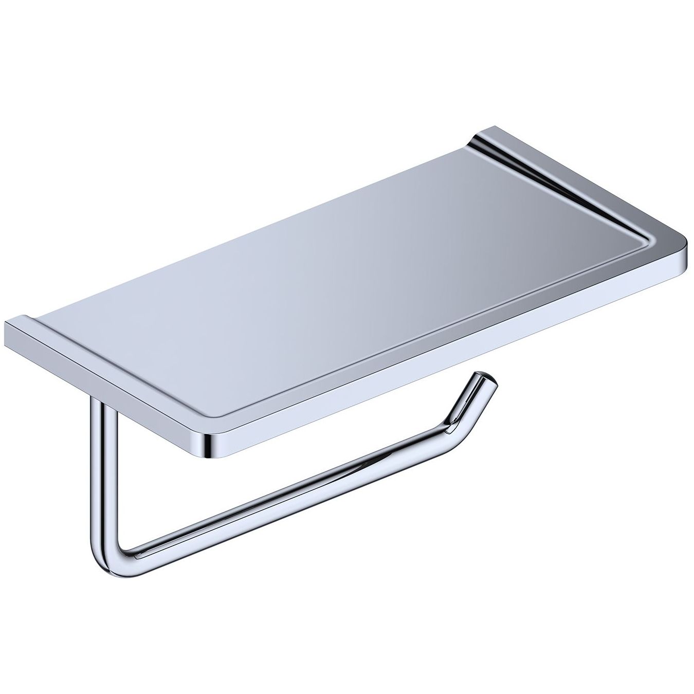 Держатель туалетной бумаги с полочкой для телефона WasserKRAFT, K-1325