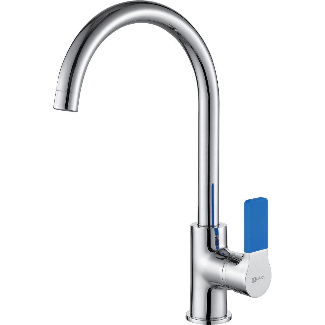 Смеситель для кухни с высоким поворотным изливом Lemark Aura, LM0605C