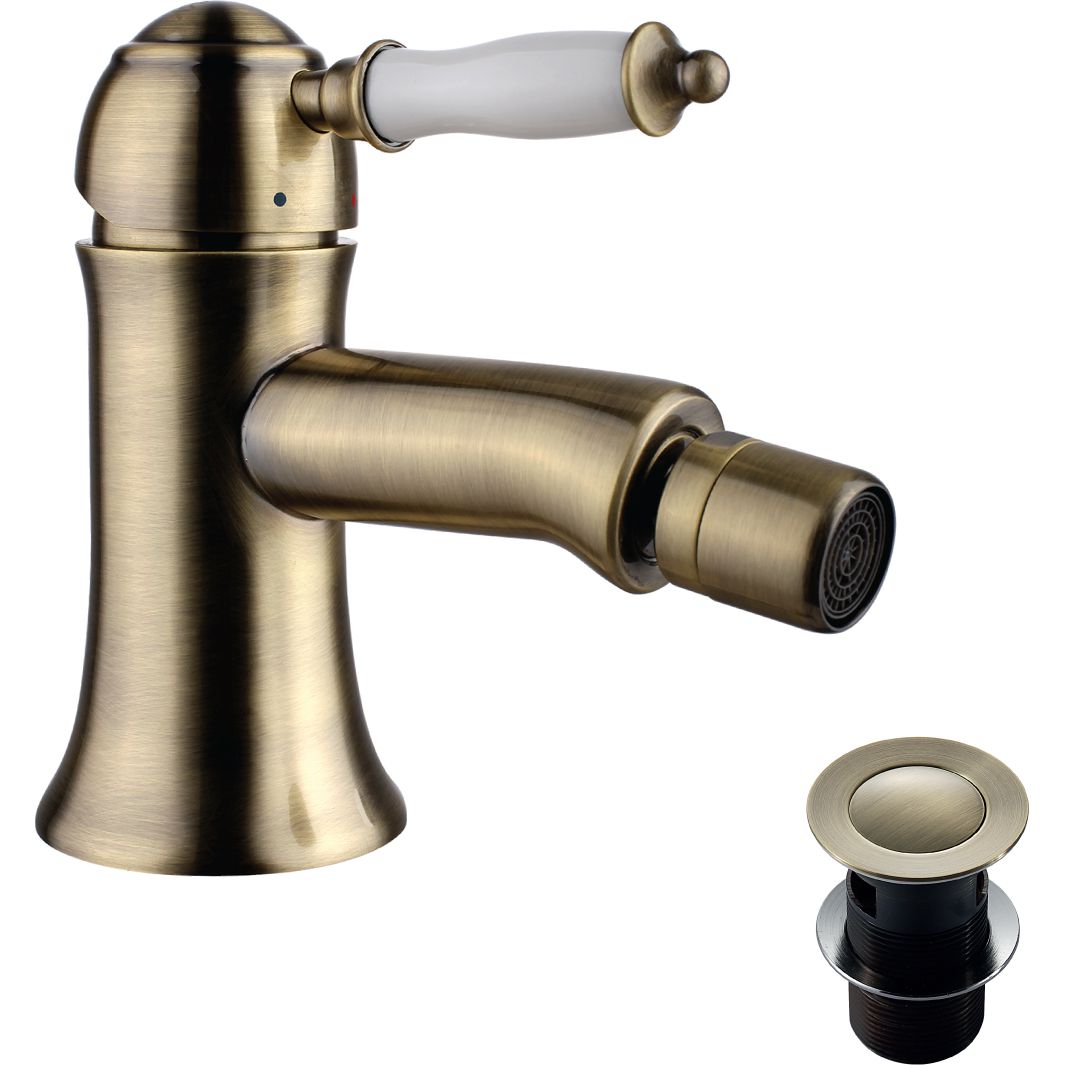 Смеситель для биде с донным клапаном Lemark Villa, LM4808B