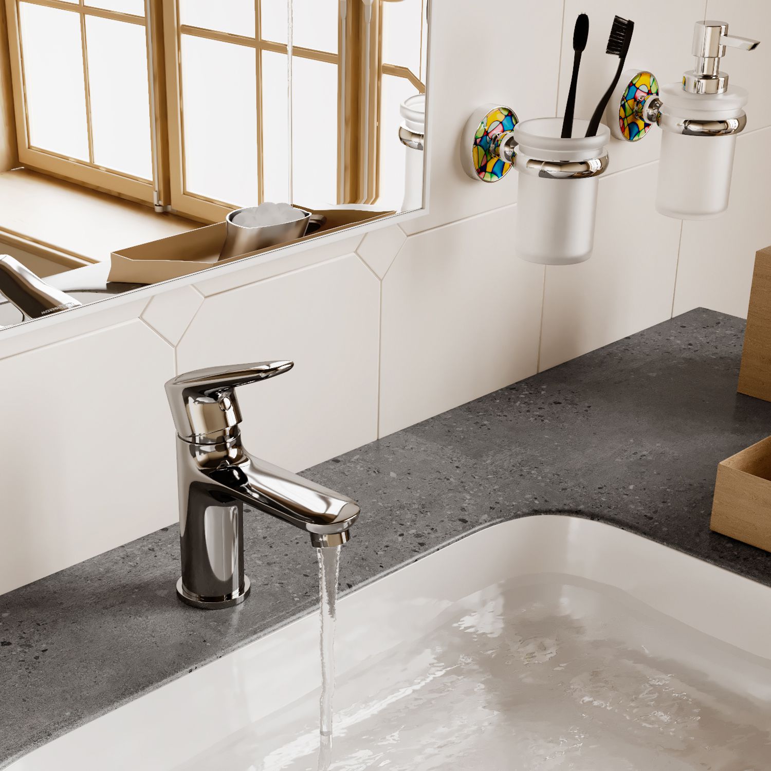 Смеситель для умывальника WasserKRAFT Vils, 5603