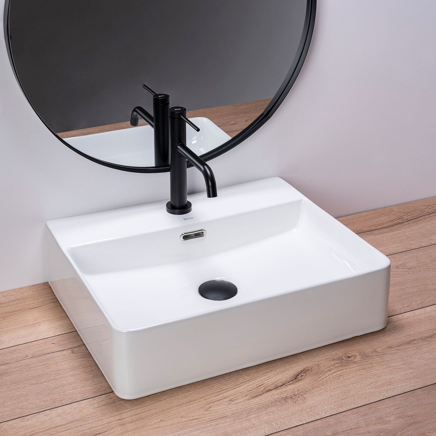 Умывальник Rea Gina 50x42.5, REA-U0676