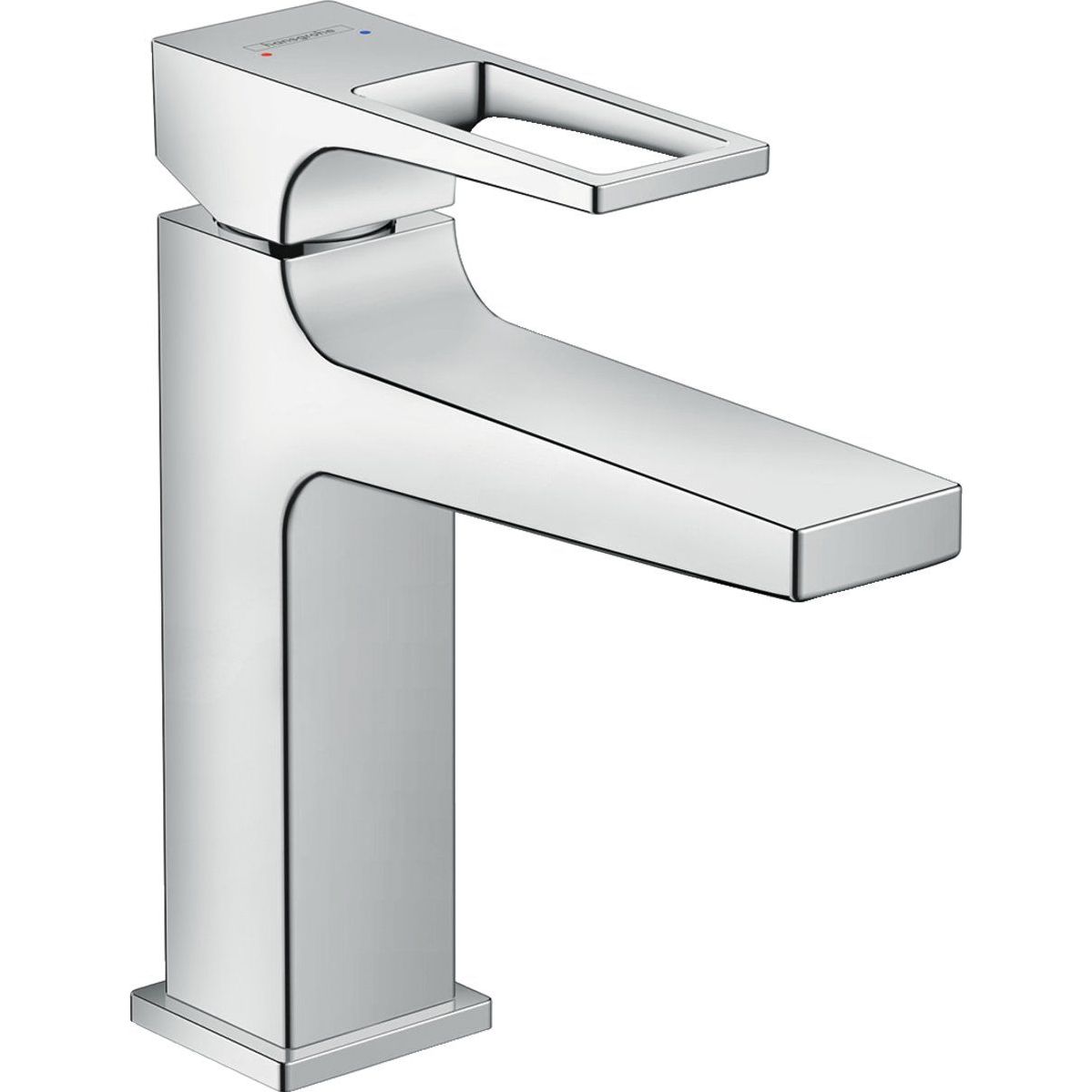 Смеситель для раковины Hansgrohe Metropol 110 с клапаном Push-Open, 74507000