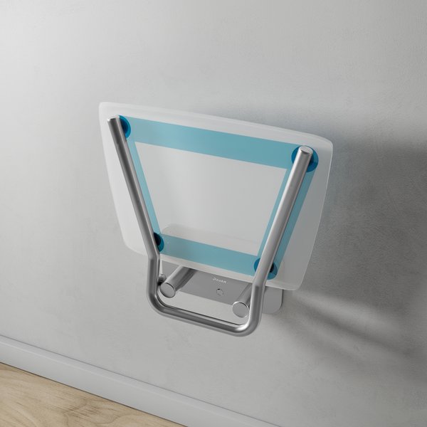 Сиденье для душа Ravak OVO-B II Decor Blueline, B8F0000055