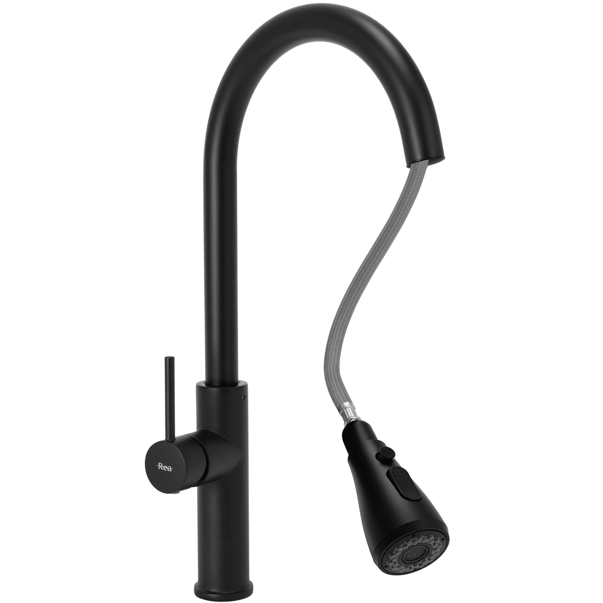 Смеситель для кухни Rea Nest Black, REA-B2057