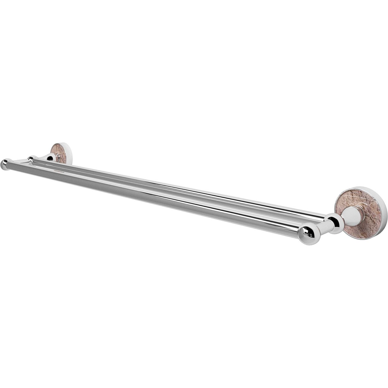 Штанга для полотенец двойная WasserKRAFT Nau, K-7740