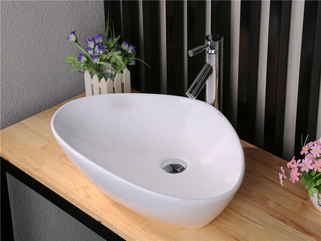 Раковина для ванной Ceramalux 59x40, 7472В