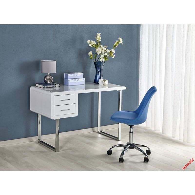 Стол компьютерный Halmar B-30 белый/хром, V-CH-B/30