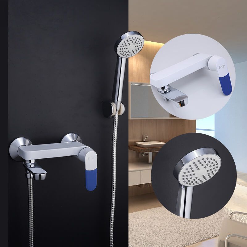 Смеситель для ванны 6 накладок Frap F3234