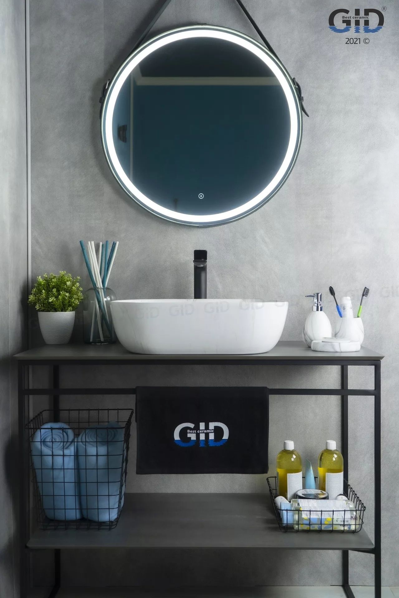 Умывальник Gid K397D9 50x40, 53322