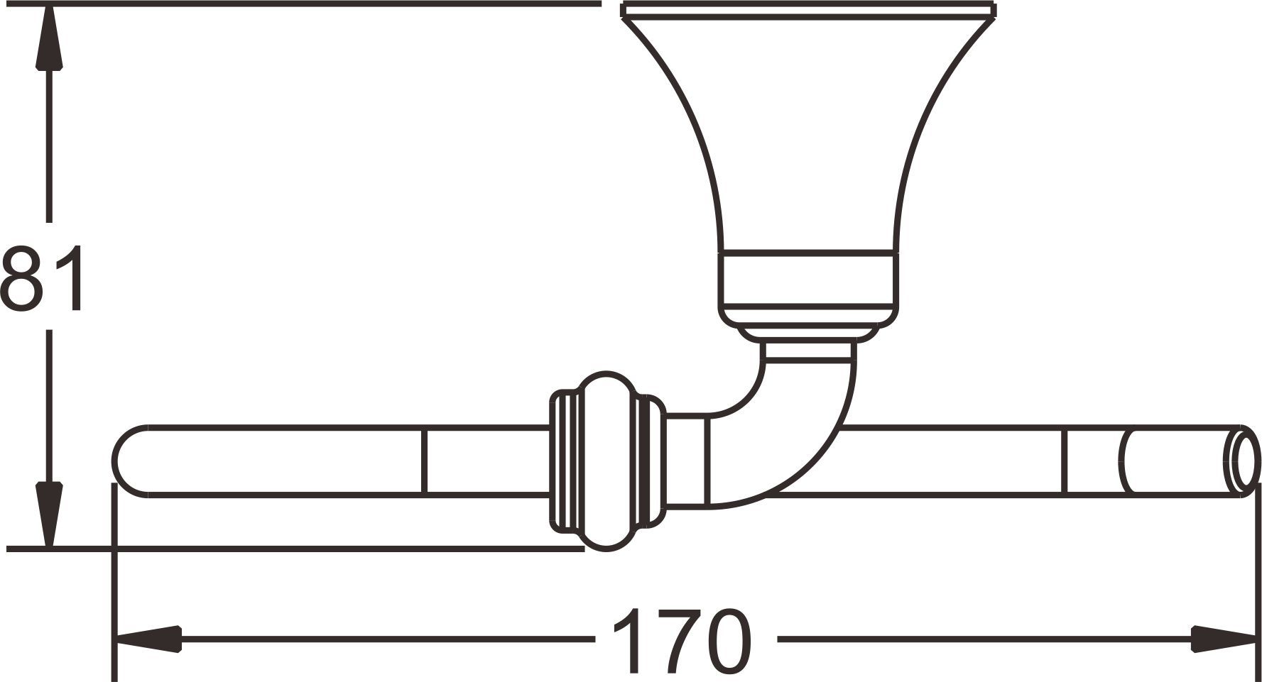 Держатель туалетной бумаги Rose, RG1205