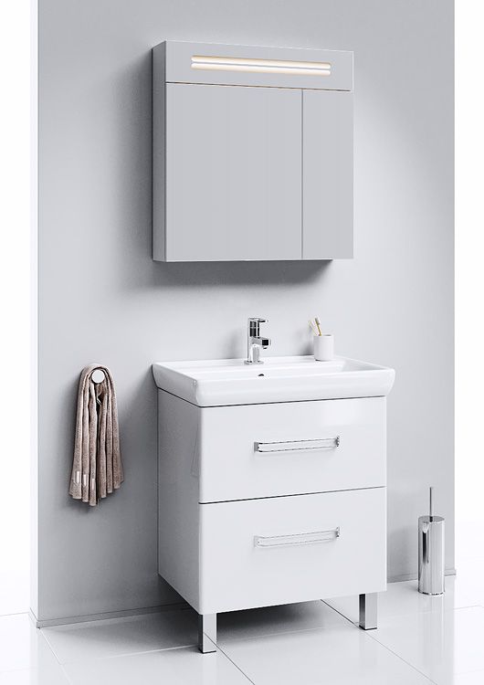 Тумба с умывальником Aqwella Neo 70