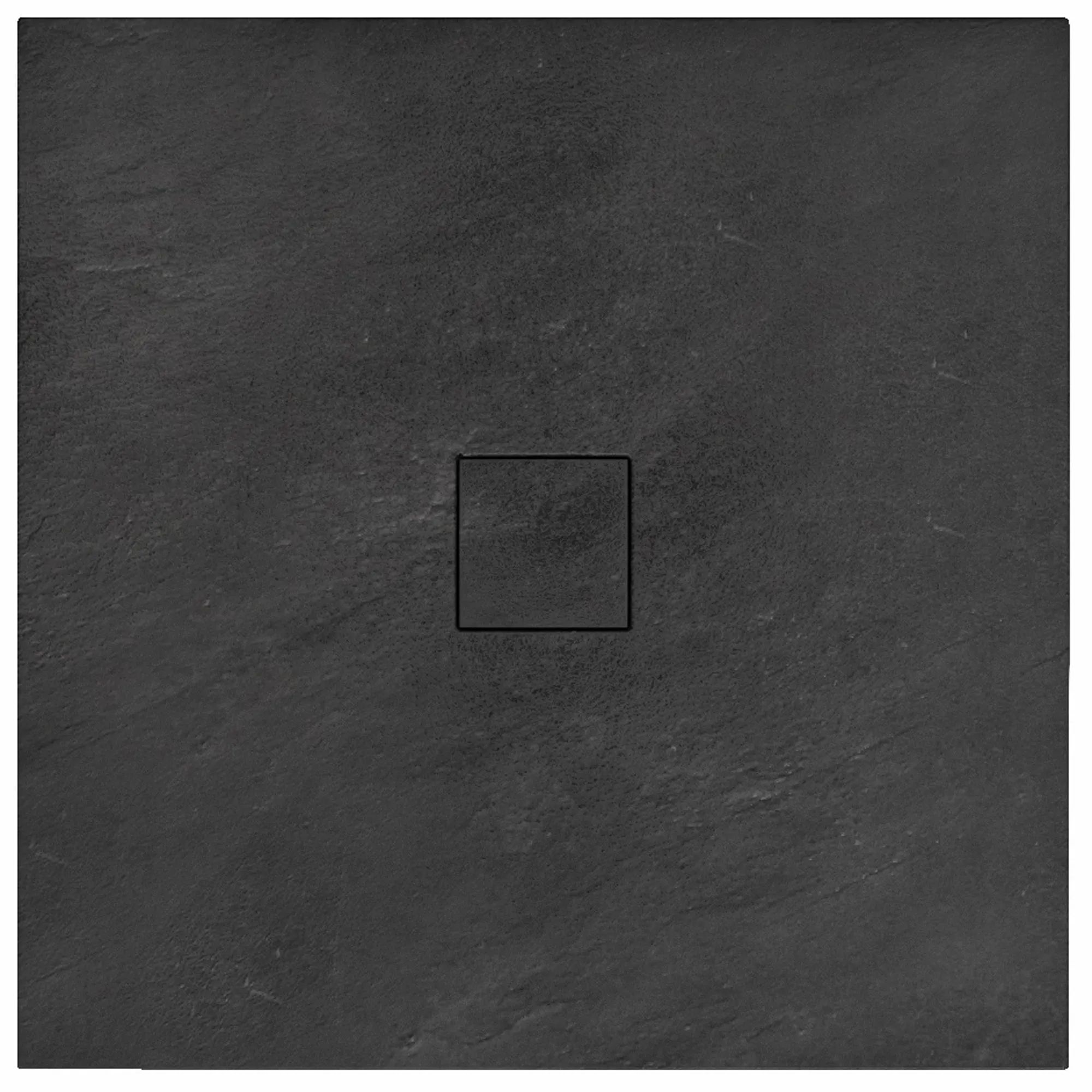 Поддон Rea Black Stone 90x90, REA-K9601