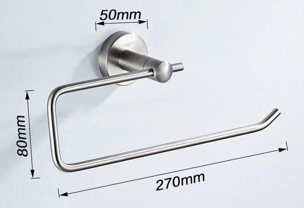 Держатель бумажного полотенца (сатин) Ledeme L71703-2