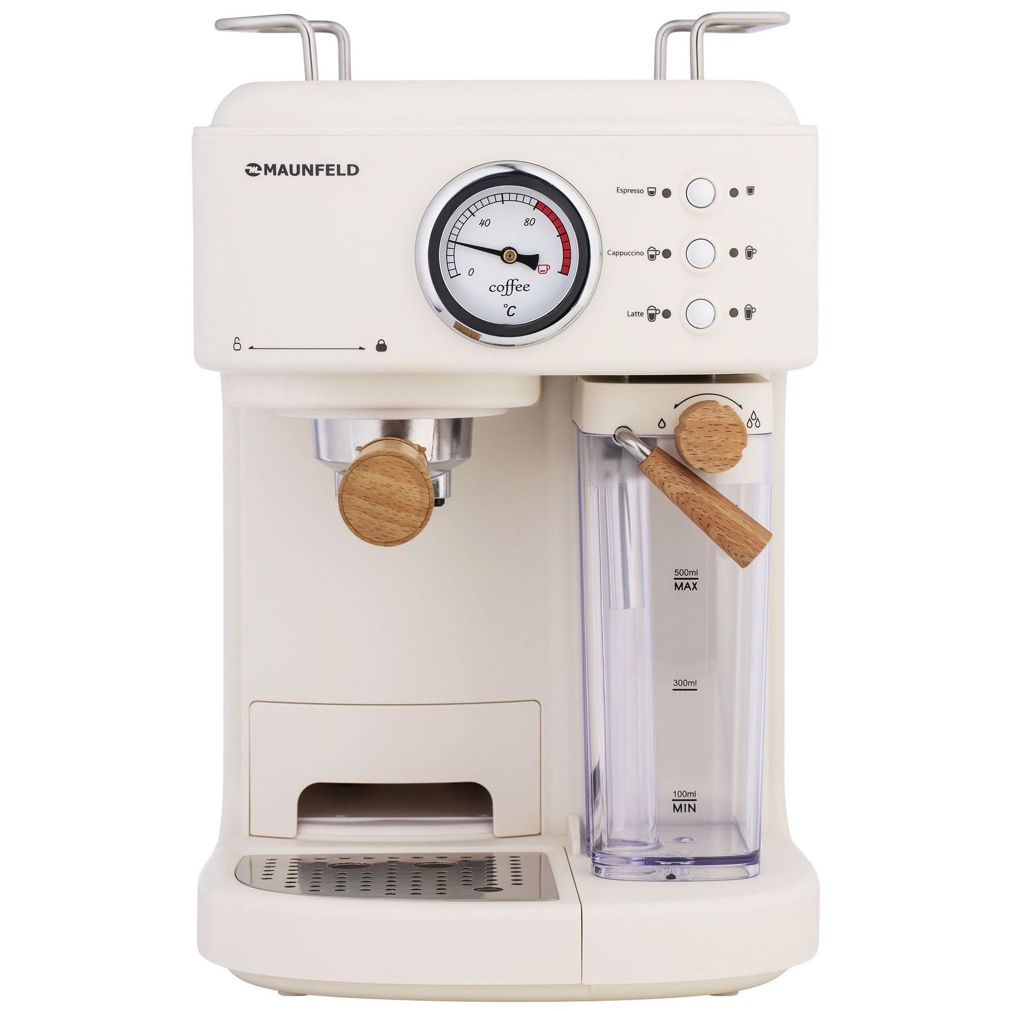 Кофемашина рожкового типа Maunfeld MF-737BG PRO