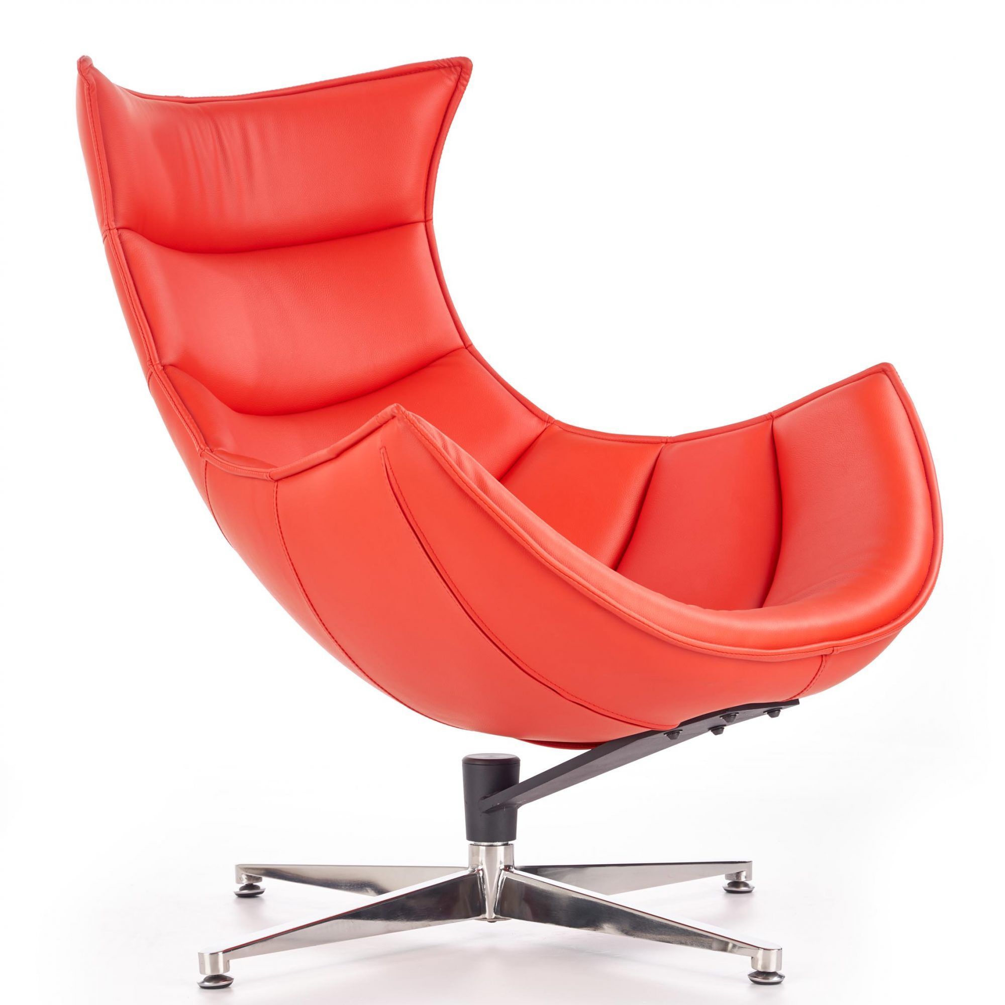 Кресло Halmar Luxor красный, V-CH-LUXOR-FOT-CZERWONY