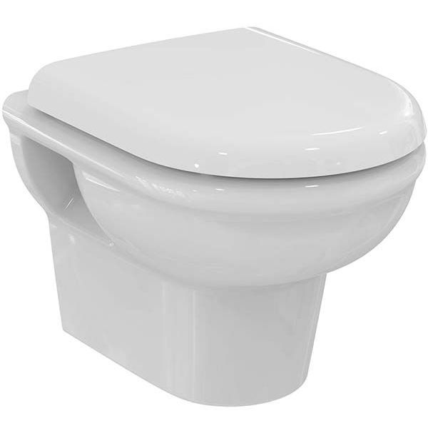 Подвесной унитаз Ideal Standard Exacto Rimless с сидением, R002601