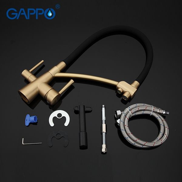 Смеситель для кухни под фильтр Gappo G4398-1