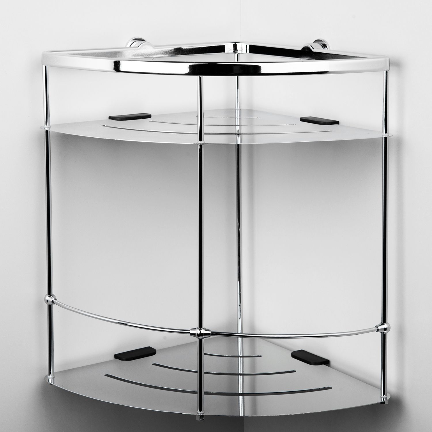 Полка металлическая двойная угловая WasserKRAFT, K-522