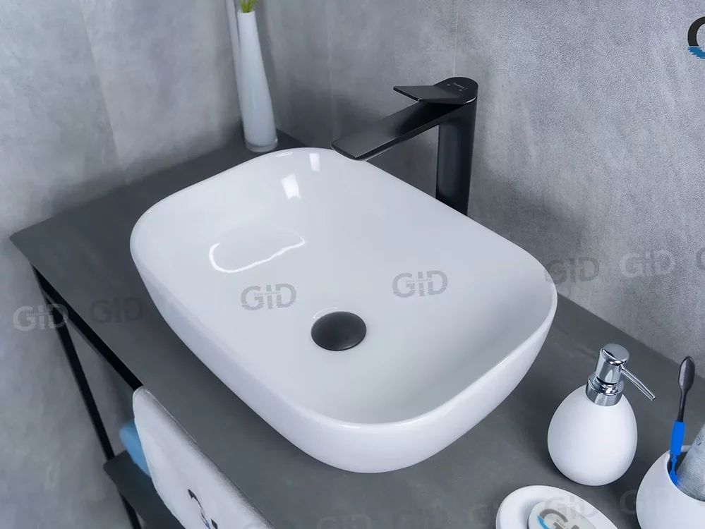 Умывальник Gid D1333 46x32.5, 51183