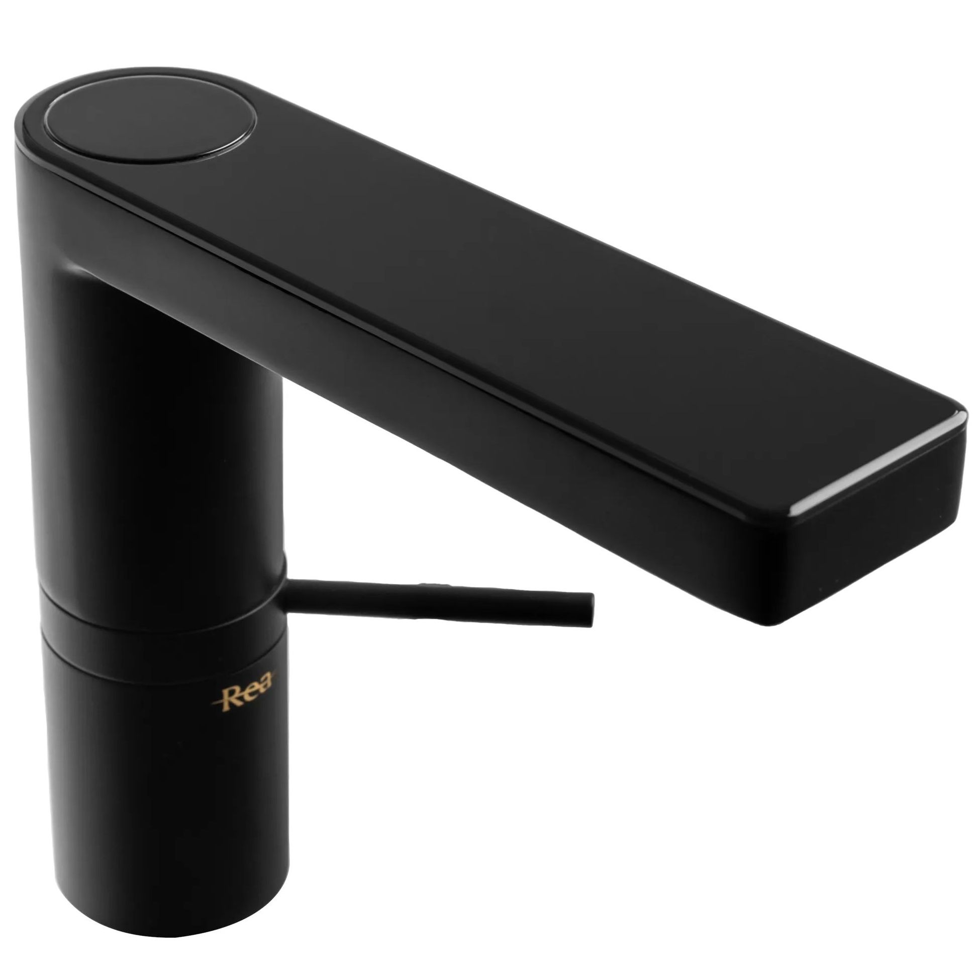 Смеситель для умывальника Rea Amar LCD Black, REA-B2065