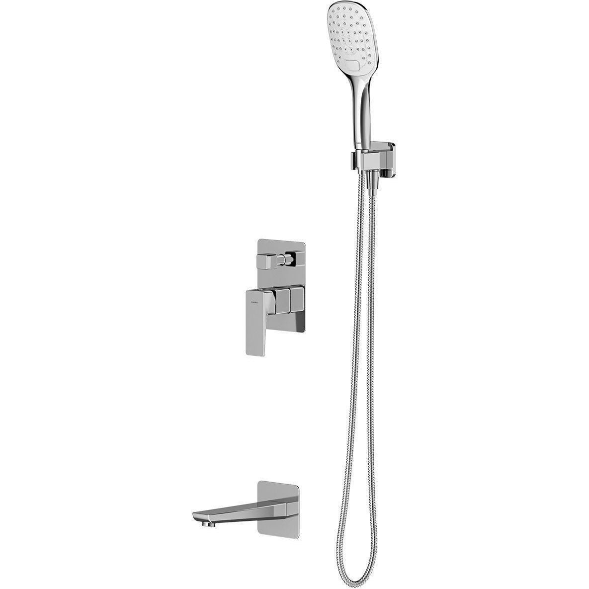 Душевая система скрытого монтажа для ванны Omnires Parma, SYSPMW01CR