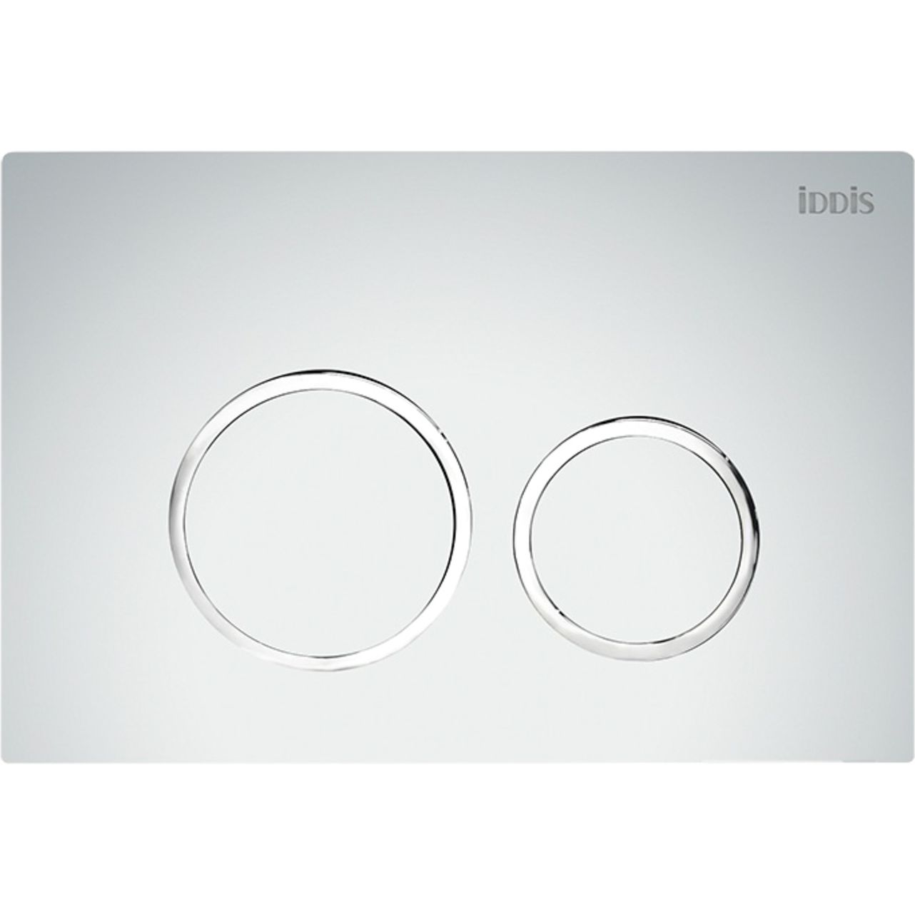 Клавиша смыва универсальная, матовый хром, Iddis Unifix 050, UNI50M0i77
