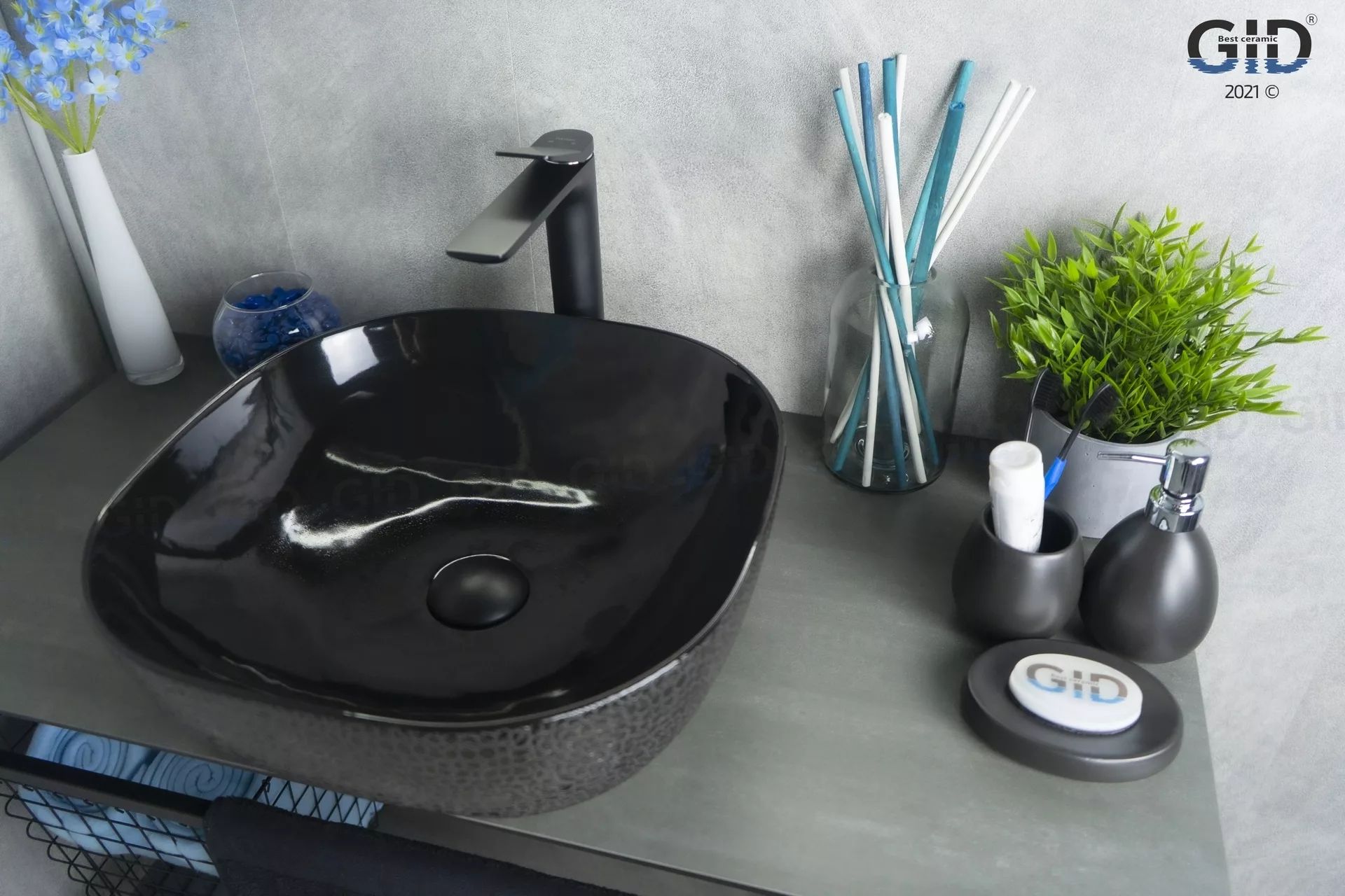 Умывальник Gid D1301H004 42.5x42.5, 53301