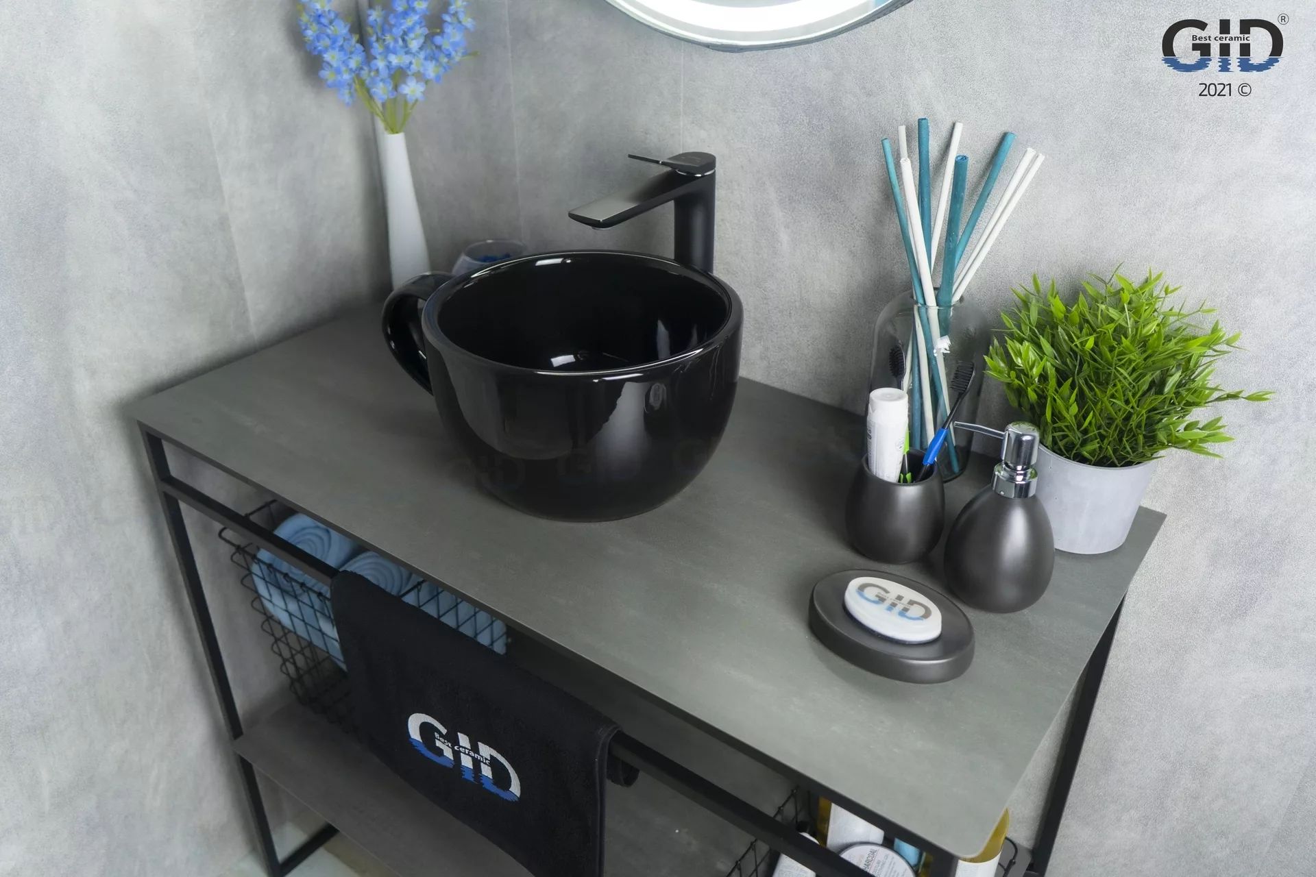 Умывальник Gid NC9077 40x30, 52230