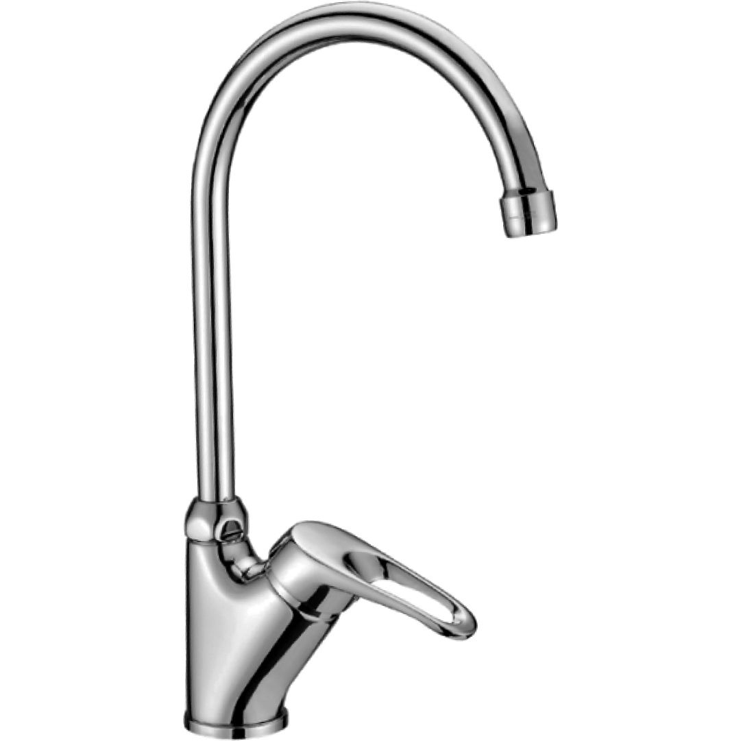 Смеситель для кухни с высоким поворотным изливом Lemark Omega, LM3105C