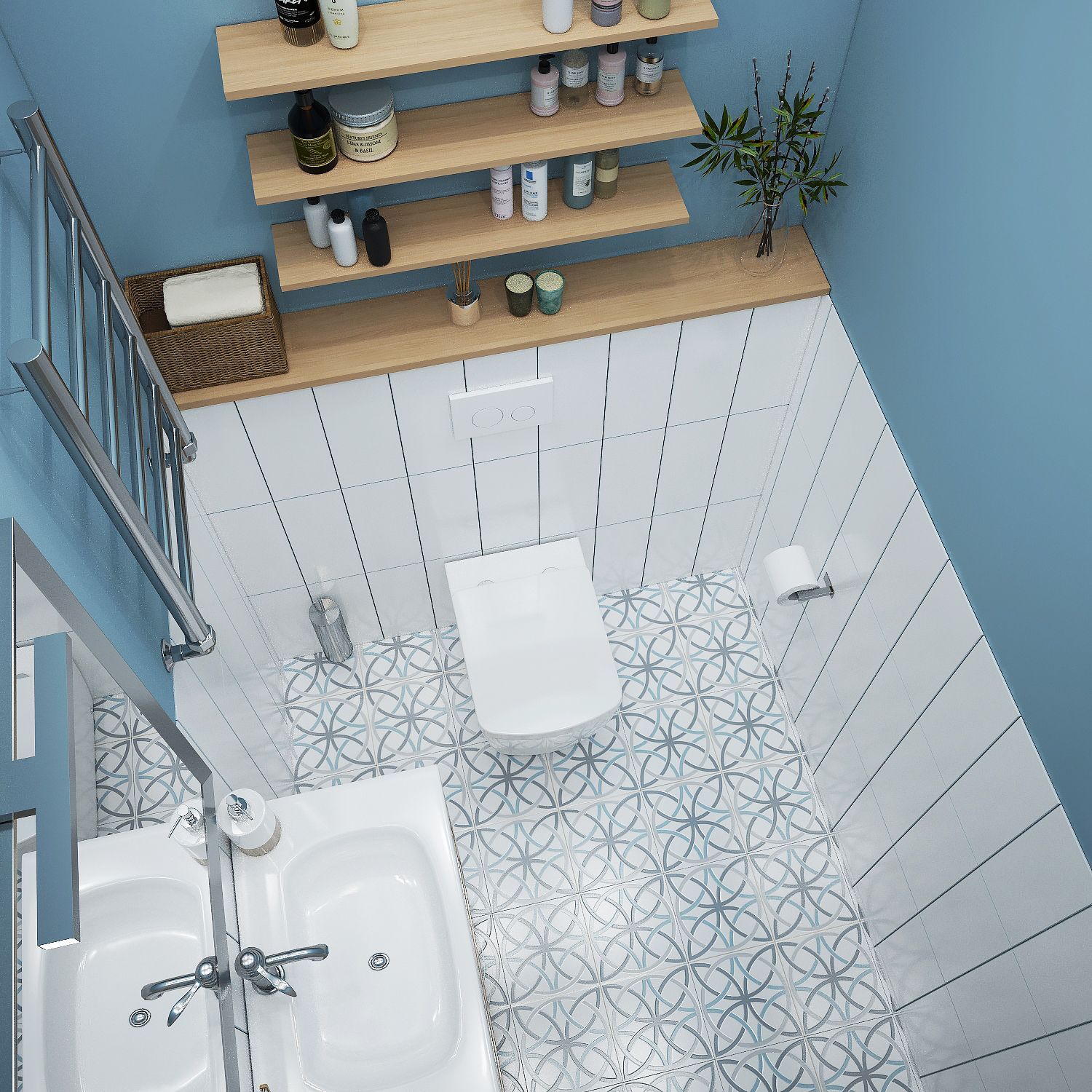 Комплект 4 в 1 Lavinia Boho Relfix Aveo Rimless, 77060263