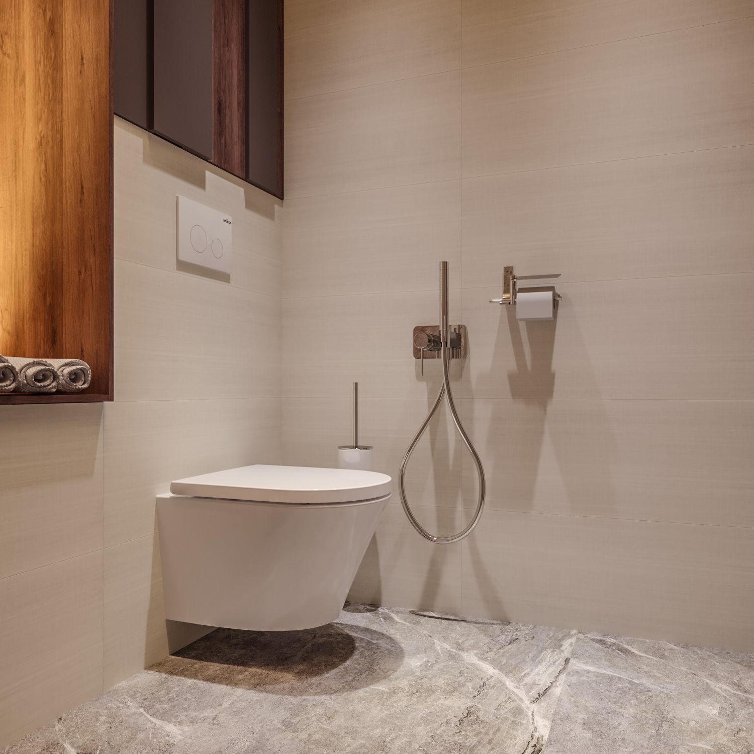 Подвесной унитаз Lavinia Boho Biore Compacto Rimless, 330402CR