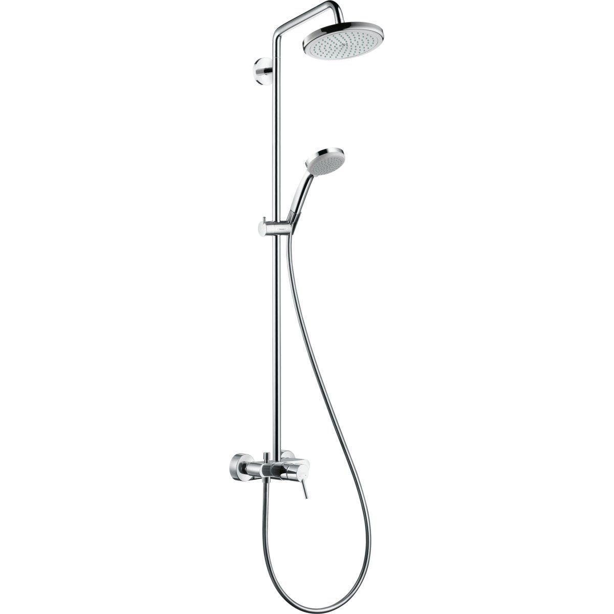Душевая стойка со смесителем Hansgrohe Croma 220 Showerpipe, 27222000