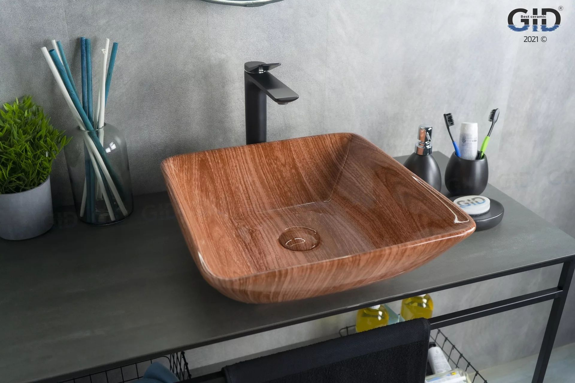 Умывальник Gid MNC180 41.5x41.5, 54417