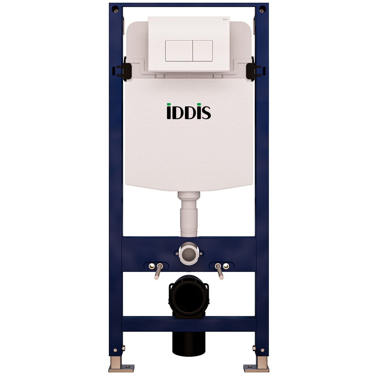 Комплект 2 в 1: инсталляция и клавиша смыва, Iddis Optima Home, OPH0000i32K