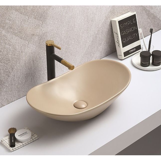 Раковина для ванной Ceramalux 61.5x36, 7811AMC-1