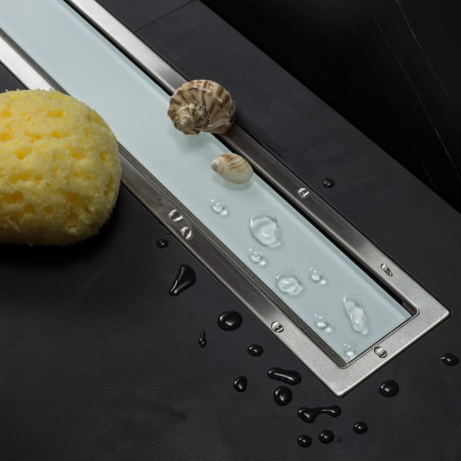 Душевой лоток Pestan Confluo Premium Line 950 White Glass