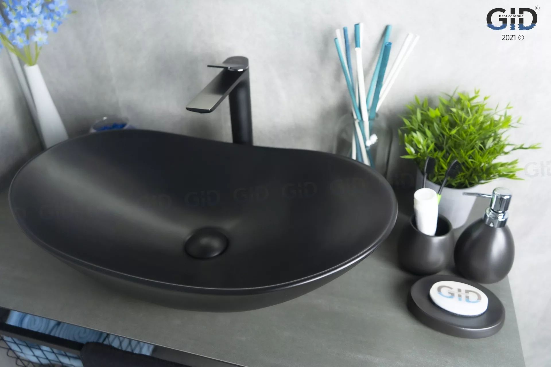 Умывальник Gid BM9811 61x37, 53337