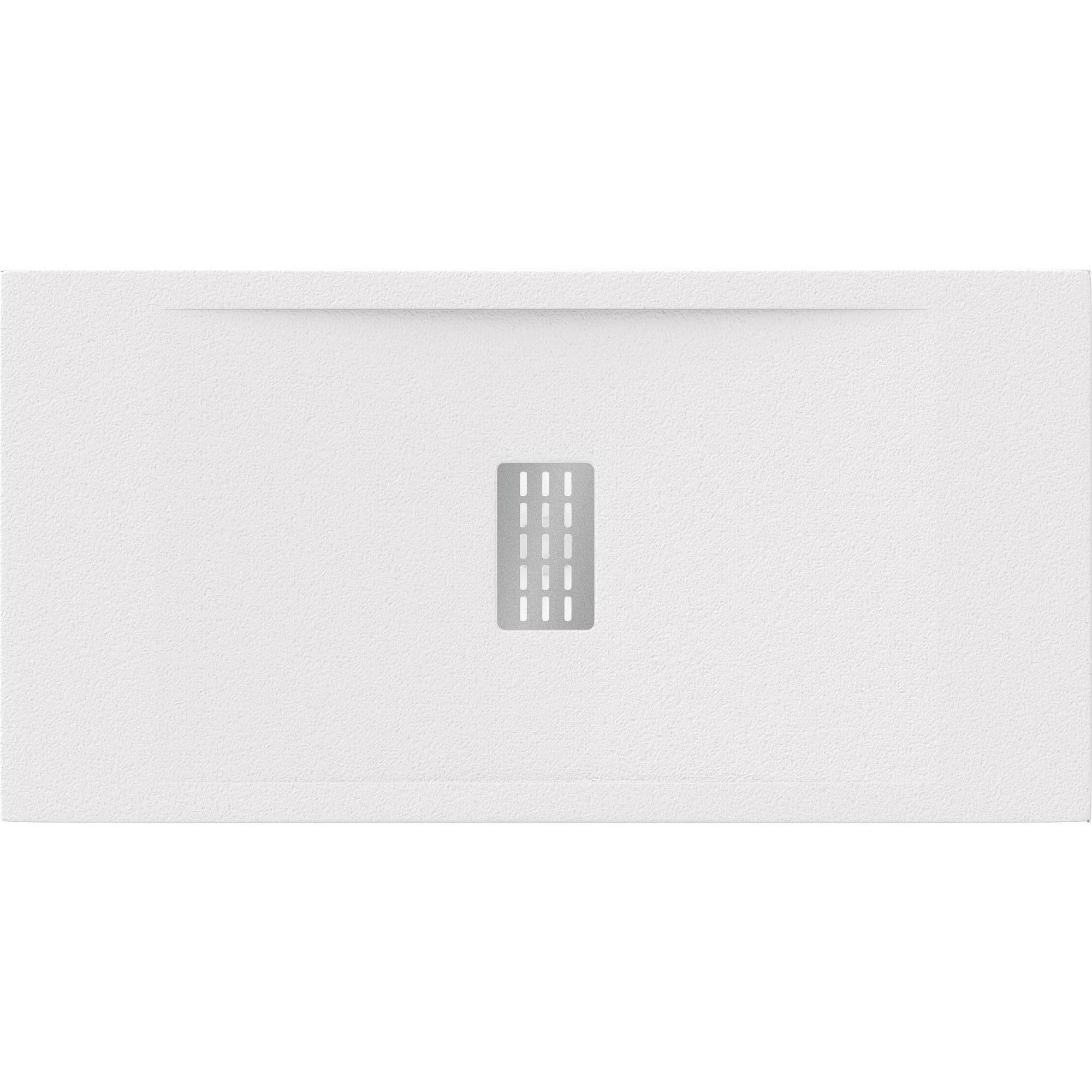 Мраморный душевой поддон Good Door Flow белый